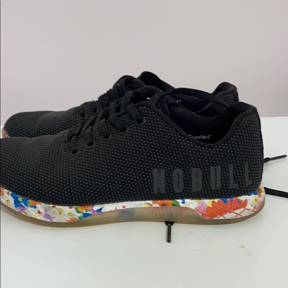 No Bull floral bottom trainers